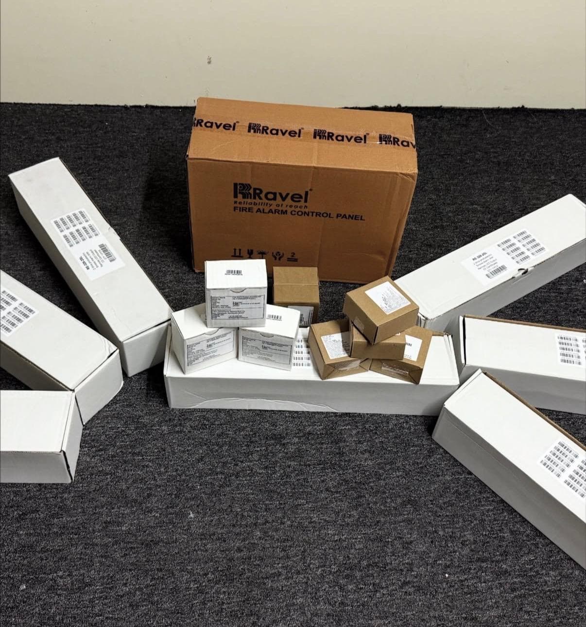 Control panel unboxing