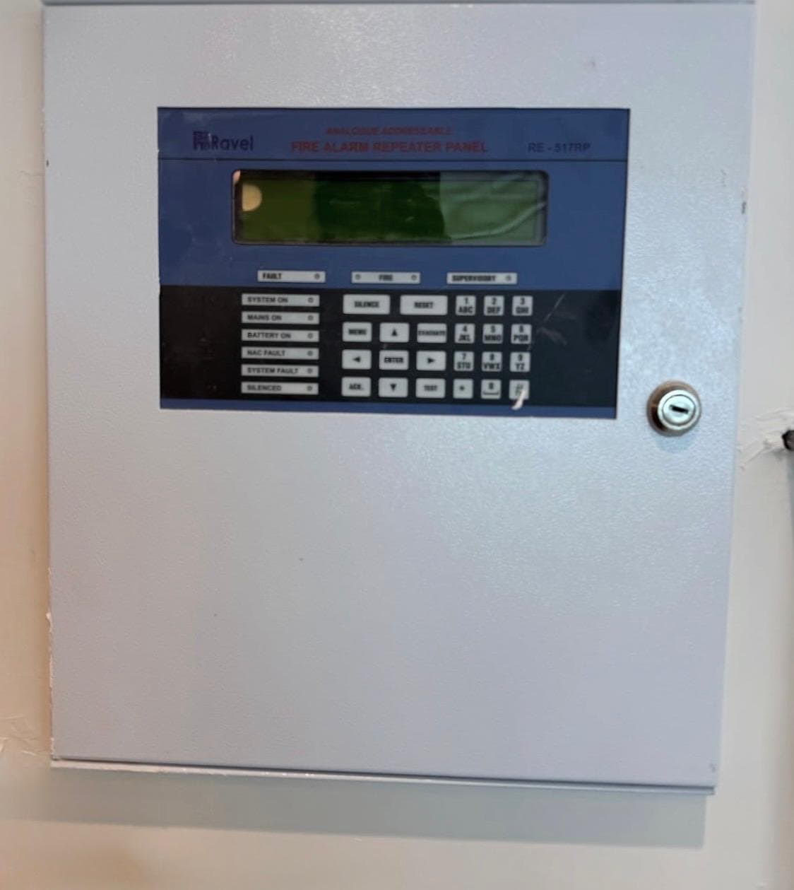 Repeater panel installed