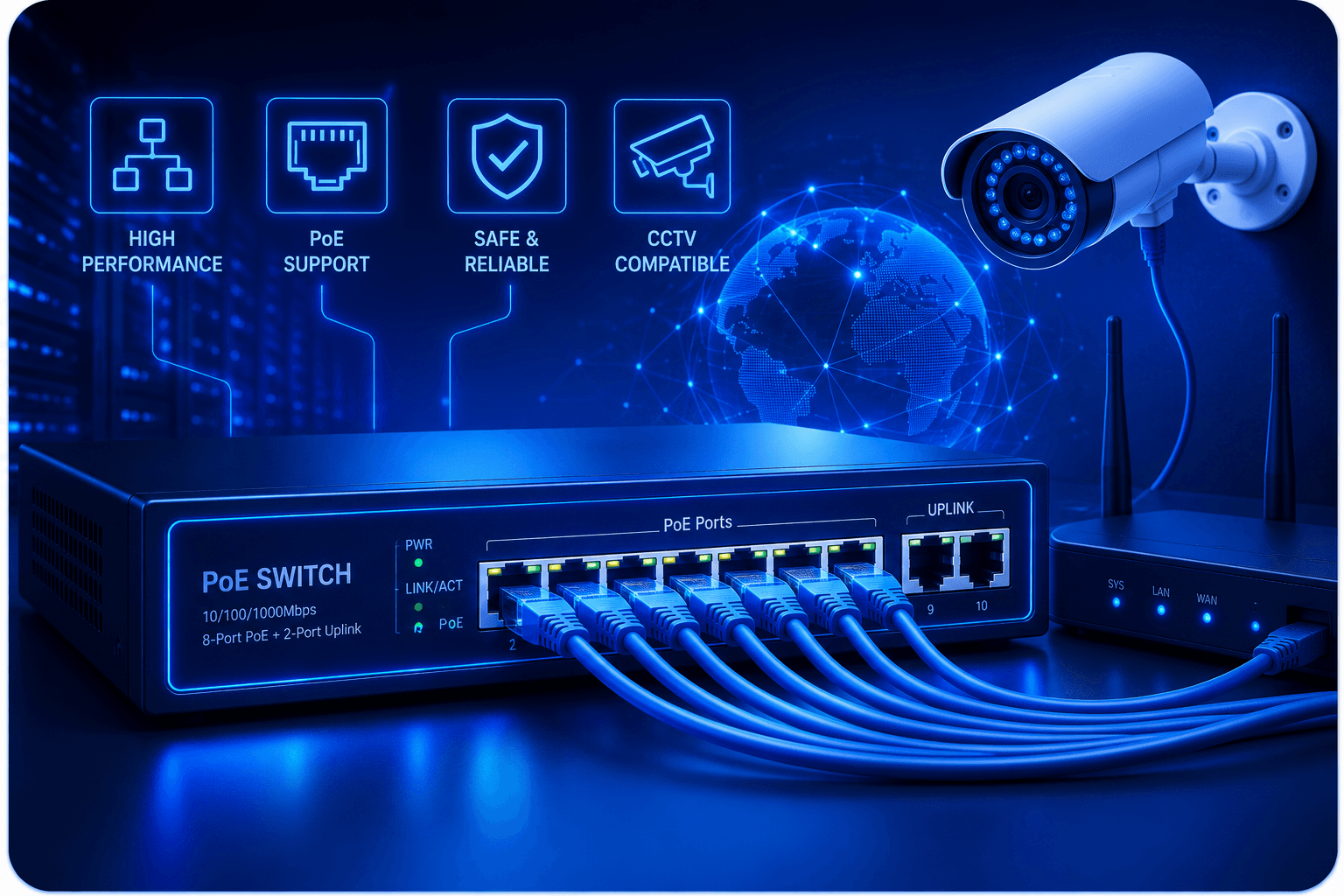 Networking & POE Switch